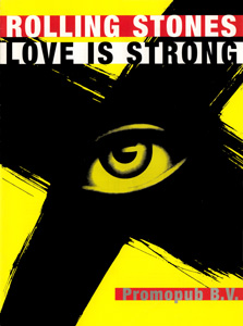 The Rolling Stones • Love Is Strong • original sheet music from 1994, UK
