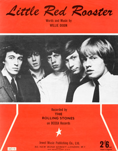 The Rolling Stones • Little Red Rooster • original sheet music from 1964, UK