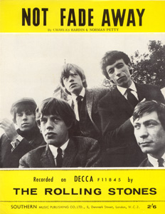 The Rolling Stones - Not Fade Away UK sheet music