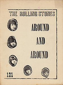 The Rolling Stones • Around & Around • original sheet music from 1964, Thailand The Rolling Stones • Around & Around • original sheet music from 1964, Thailand