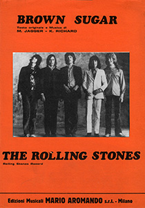 The Rolling Stones - Brown Sugar Italian sheet music The Rolling Stones - Brown Sugar Italian sheet music