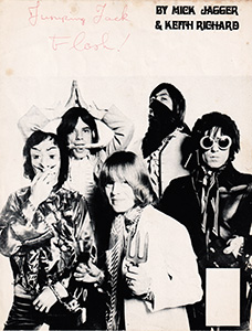 The Rolling Stones • Jumpin' Jack Flash • original sheet music from 1968, UK The Rolling Stones • Jumpin' Jack Flash • original sheet music from 1968, UK