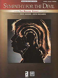 The Rolling Stones • Sympathy For The Devil • original sheet music from 2000, USA