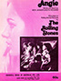 The Rolling Stones • Angie • original sheet music from 1973, Australia