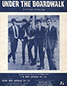 The Rolling Stones • Under The Boardwalk • original sheet music from 1964, Australia