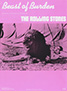 The Rolling Stones • Beast Of Burden • original sheet music from 1978, USA The Rolling Stones • Beast Of Burden • original sheet music from 1978, USA