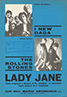 The Rolling Stones • Lady Jane • original sheet music from 1966, Italy