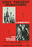 The Rolling Stones • Ruby Tuesday • original sheet music from 1967, Italy The Rolling Stones • Ruby Tuesday • original sheet music from 1967, Italy