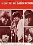 The Rolling Stones • (I Can't Get No) Satisfaction • original sheet music from 1965, USA