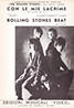 The Rolling Stones • As Tears Go By • original sheet music from 1966, Italy The Rolling Stones • As Tears Go By • original sheet music from 1966, Italy