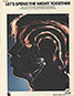 The Rolling Stones • Let's Spend The Night Together • original sheet music from 1972, USA