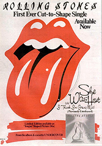 The Rolling Stones - She Was Hot UK ad