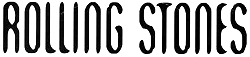 The Rolling Stones - typo. used for the Out of Tears French 12 inches • France discography: The Virgin years [1993-2006]
